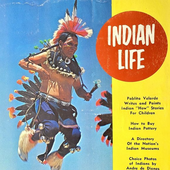 1961 Indian Life Magazine Vol. 40 No. 1 Inter-Tribal Indian Ceremonial Assn. NM - Picture 1 of 12